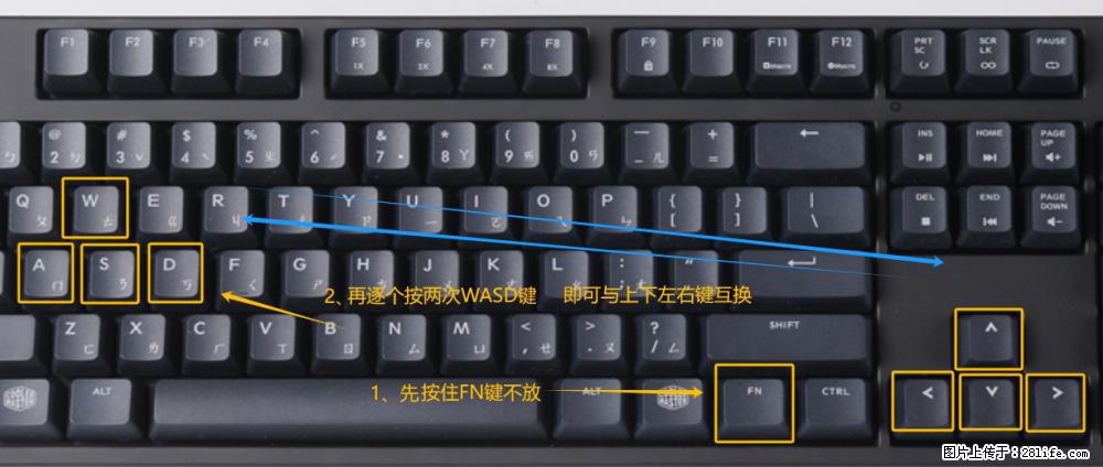 键盘，怎样把wasd键与上下左右方向键互换？ - 生活百科 - 金昌生活社区 - 金昌28生活网 jinchang.28life.net